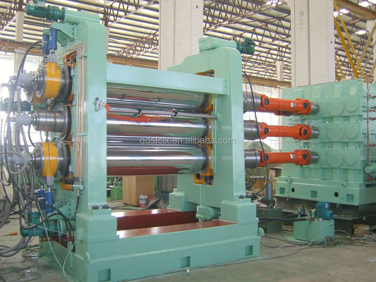 Good price Four Roller Rubber Calender / Textile Of Fabric Rubber Calender Machine online