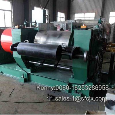 Good price XKJ-480 Reclaimed Rubber Machine , Rubber Refining Mill 500 Kg Per Hour online