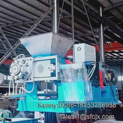 Good price Force Feeding Single Screw Rubber Extruder With Strainer online