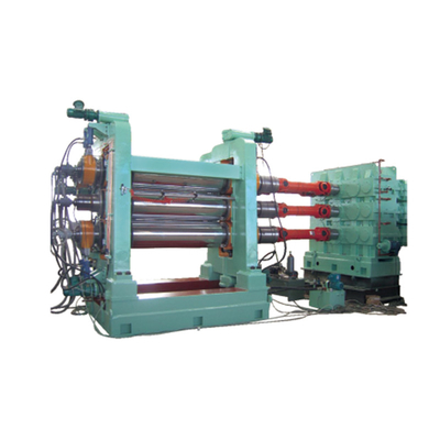Good price Four Roller Rubber Calender Machine With PLC Control Plate For Calendering Textile Conveyor Belt online